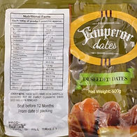 Emperor Dates Khajoor (Seedless) 500g